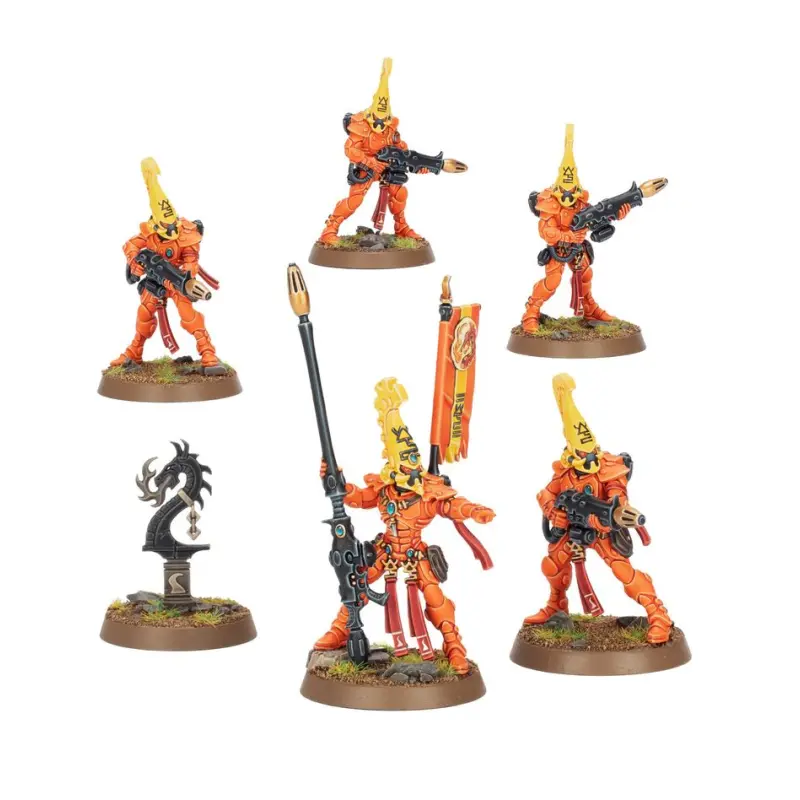 Fire dragons, aeldari, warhammer 40k, games workshop, model 46-46
